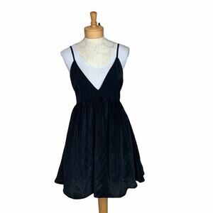 Capulet Syrah Party Dress Sleeveless Fit and Flare Black Size Small
